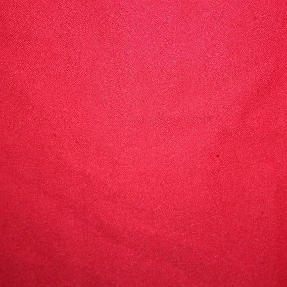 SHEIN Red High Neck Key-Hole Neckline Flutter Sleeves XS - Picture 8 of 13